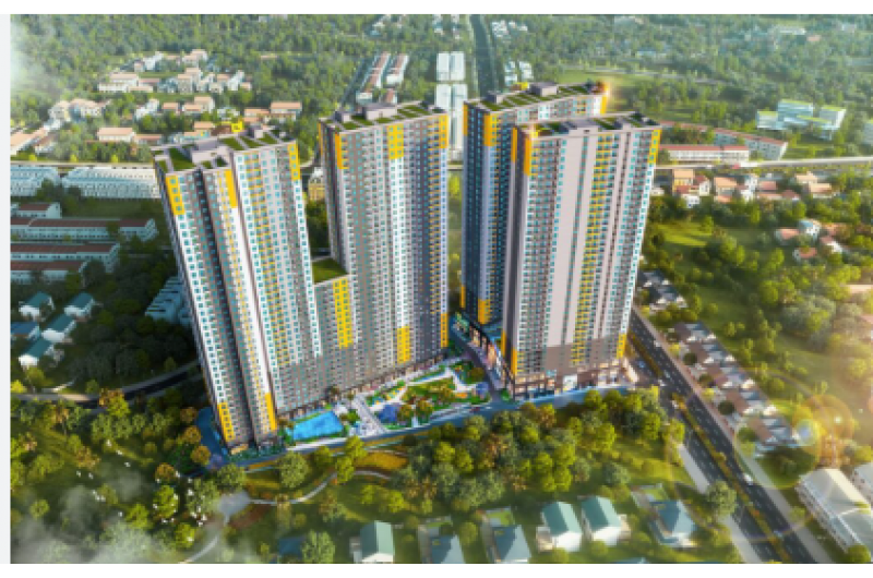 Căn hộ 2PN chỉ từ 1.6 tỉ tại Dĩ An, có ban công, view tầng cao, nhận nhà 2027, chiết khấu lên đến 13o triệu